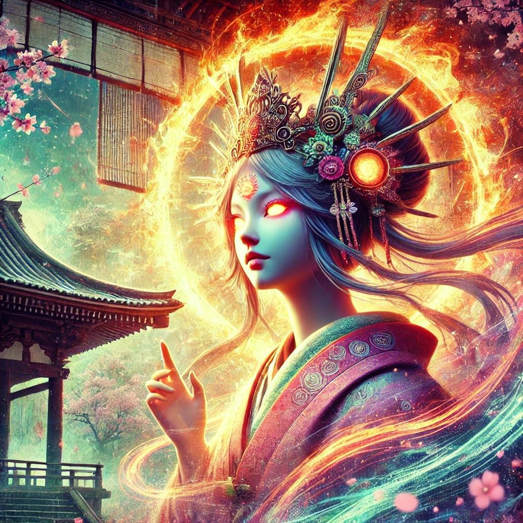 Amaterasu Commanding The Elements