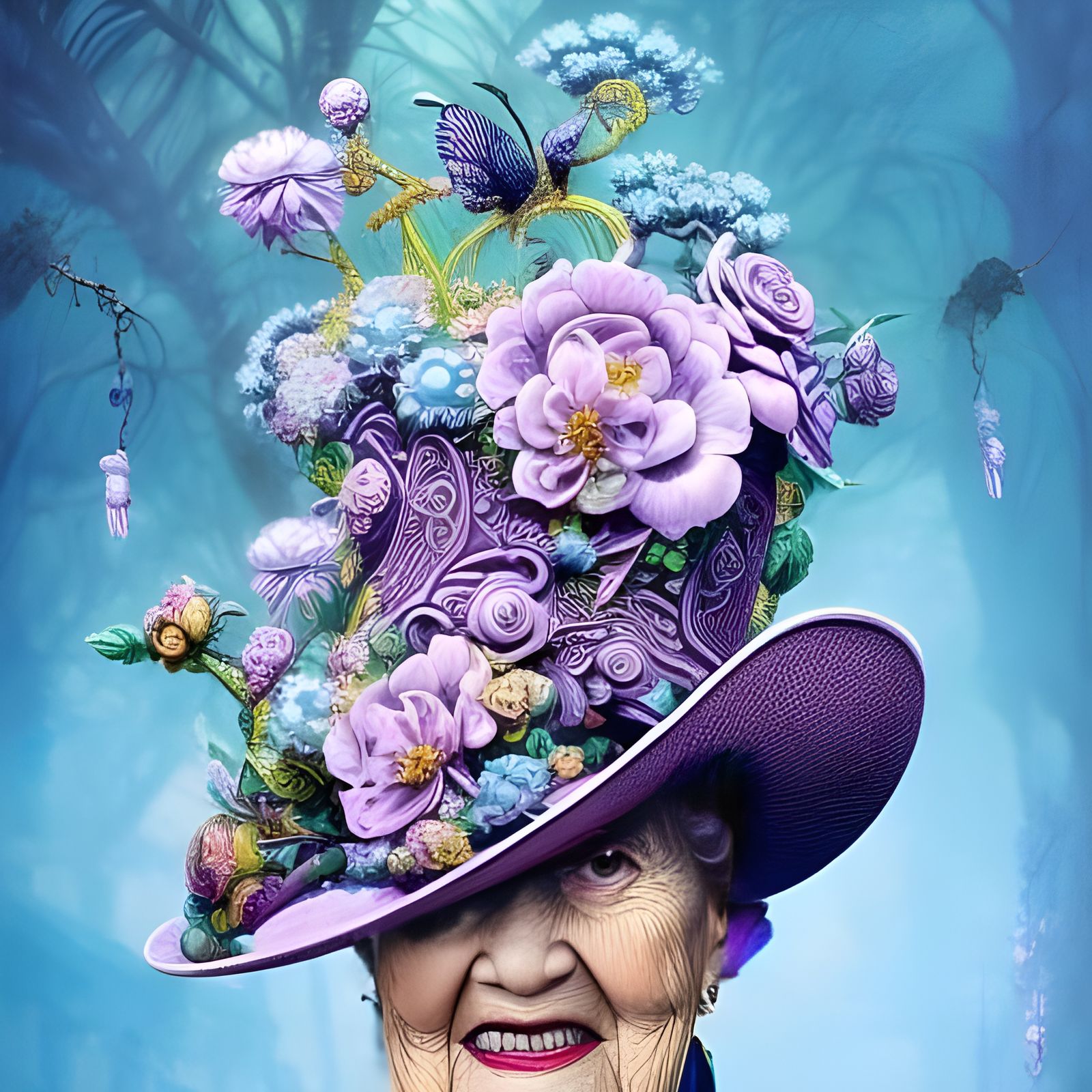 When I am old I shall wear Purple  by @Elaine AJ