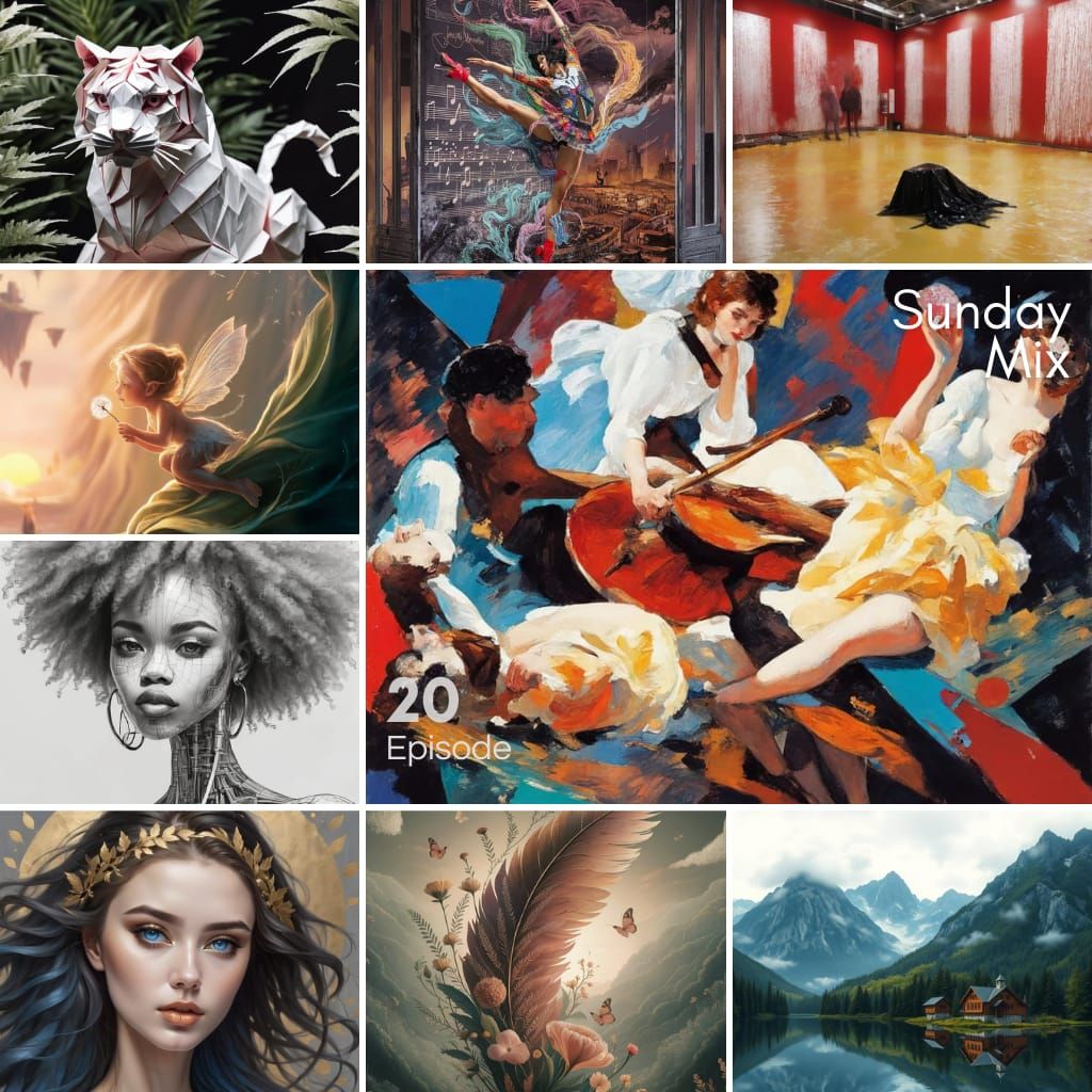 SundayMix Creative Mashup // Pieces and Frames