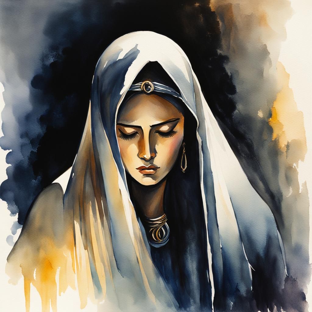 Oracle priestess - AI Generated Artwork - NightCafe Creator