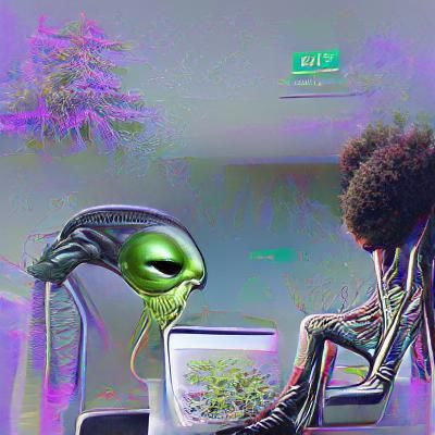 alien stressing