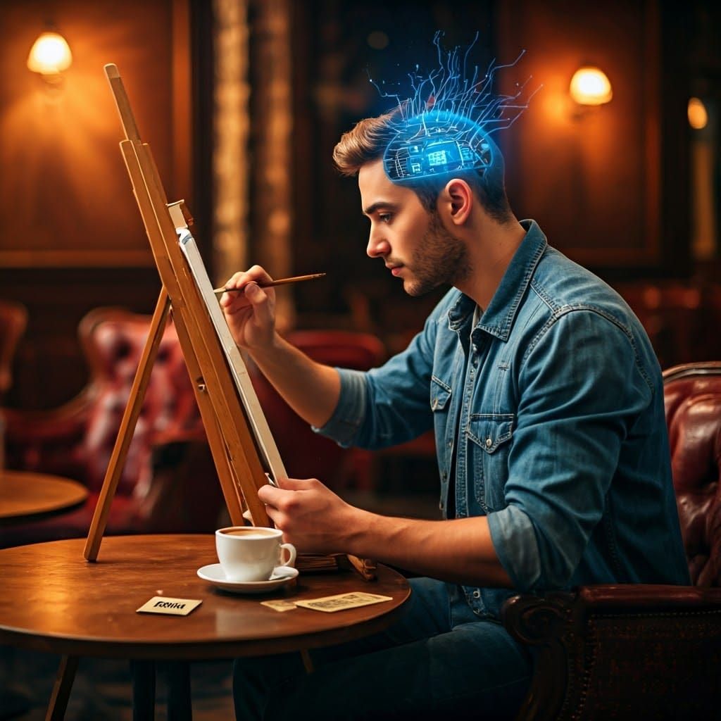 NightCafe: Where Art meets AI  by @TravellerUK