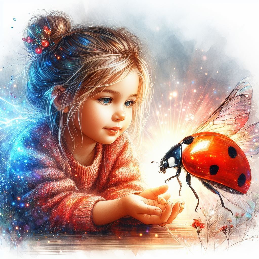 Stardust Encounters: The Wonders of a Child's Gaze