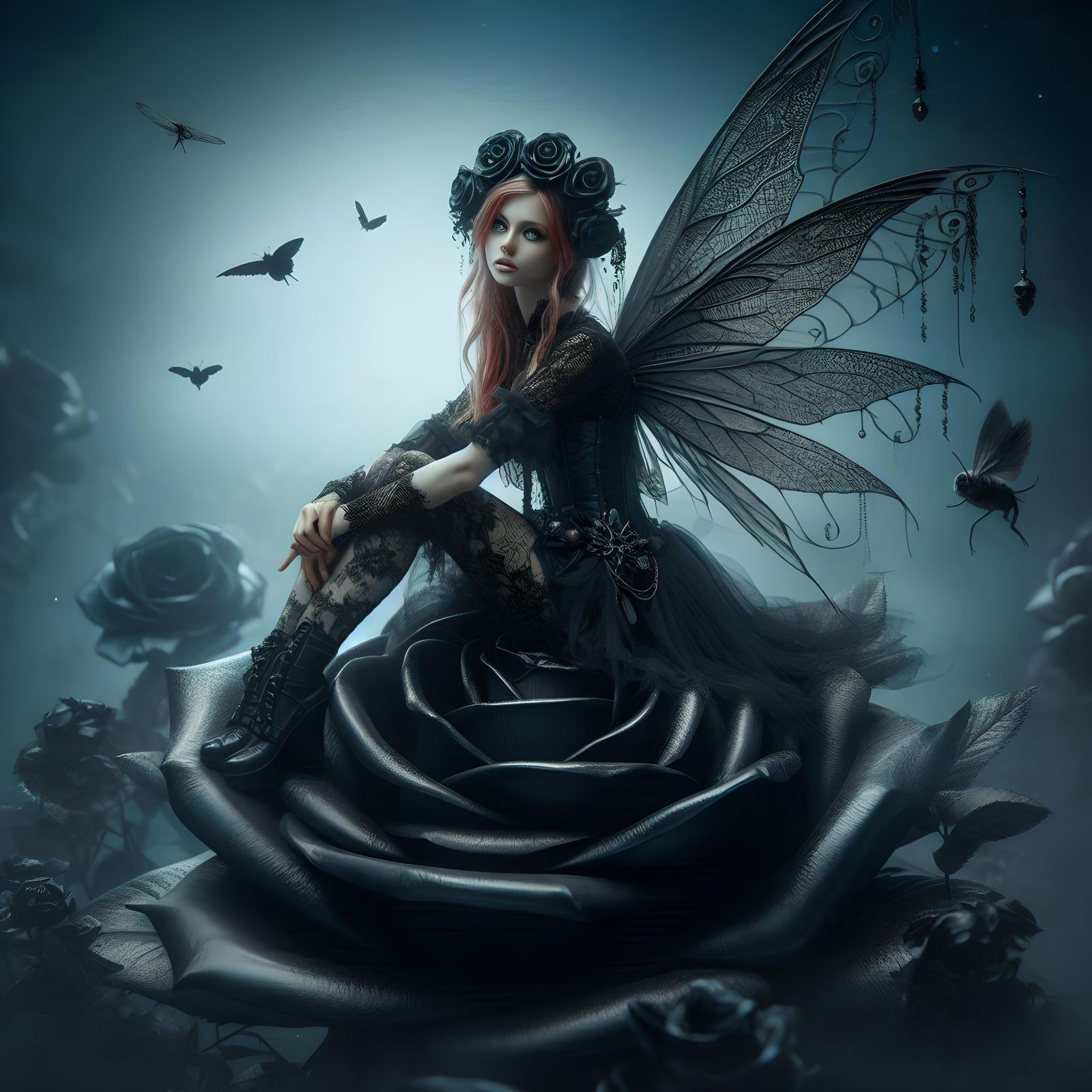 Black Rose Fairy #4