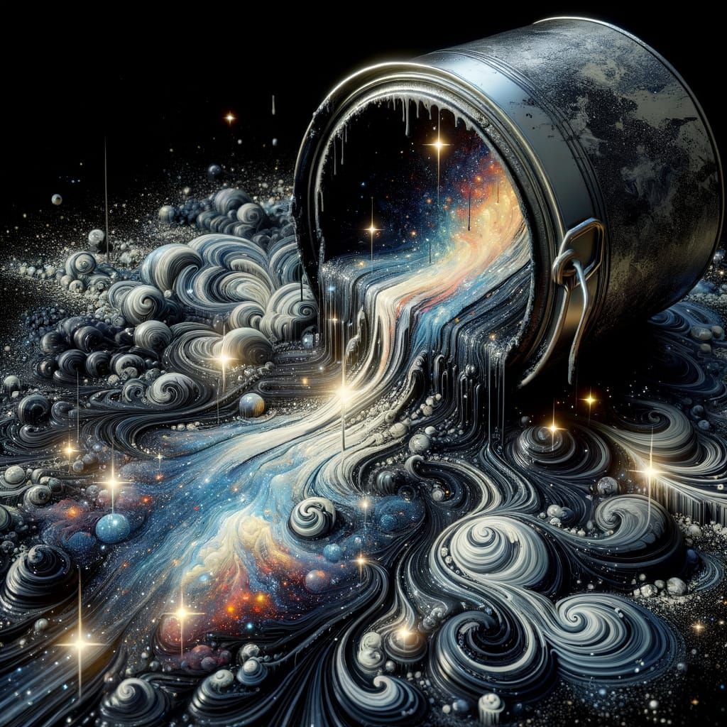 The colors of the galaxy  by @pink flower