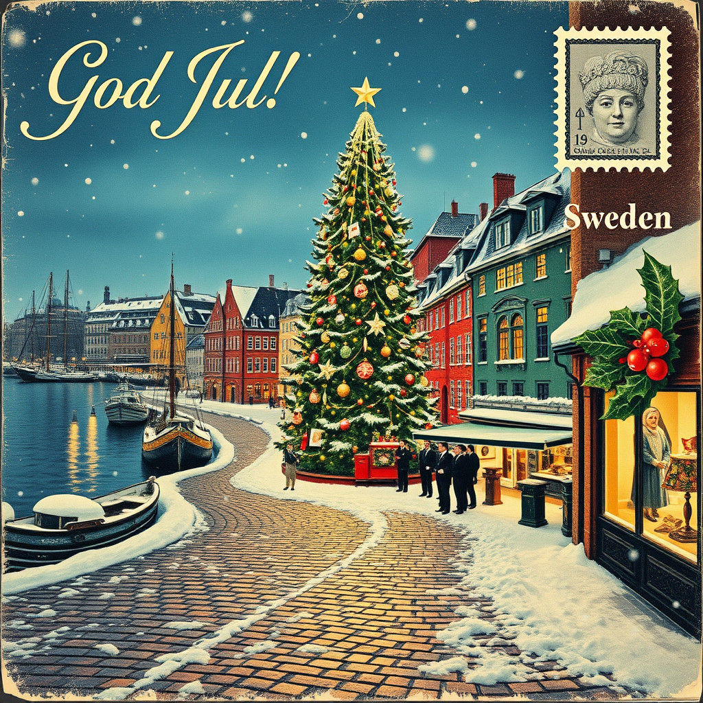 Merry Christmas from Stockholm, Sweden 💛  by @TravellerUK