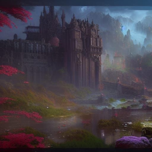 Time is Money: Detailed Matte Painting