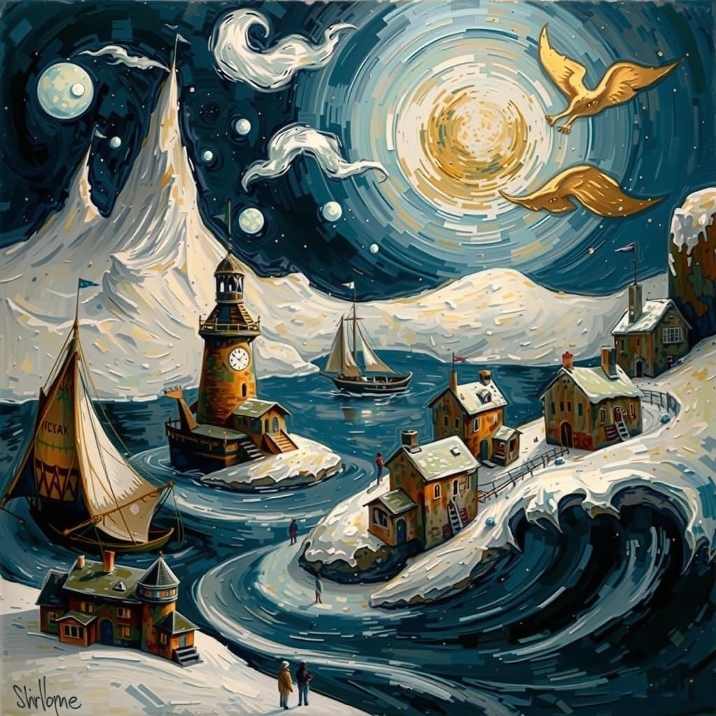 Forgotten fishing village.