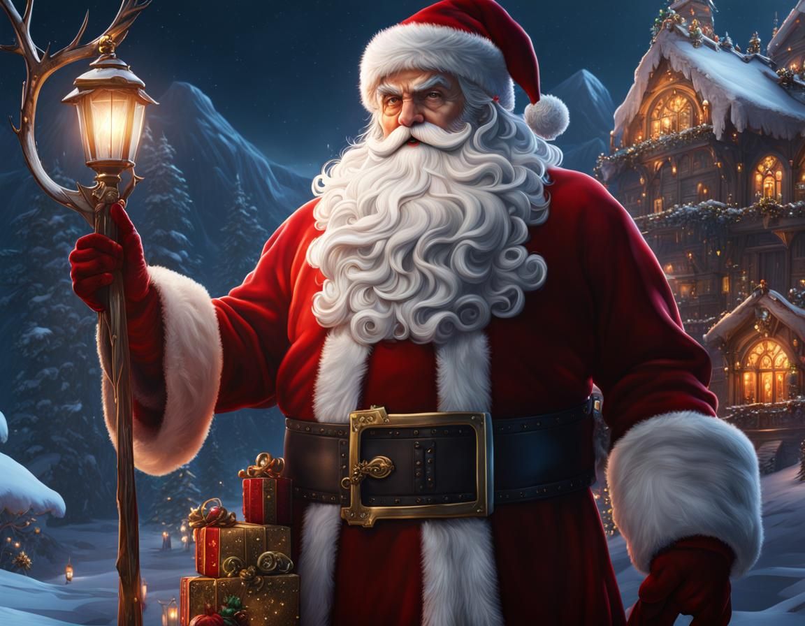 Santa Claus - AI Generated Artwork - NightCafe Creator