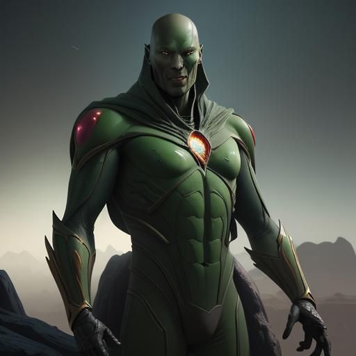 Martian manhunter - AI Generated Artwork - NightCafe Creator