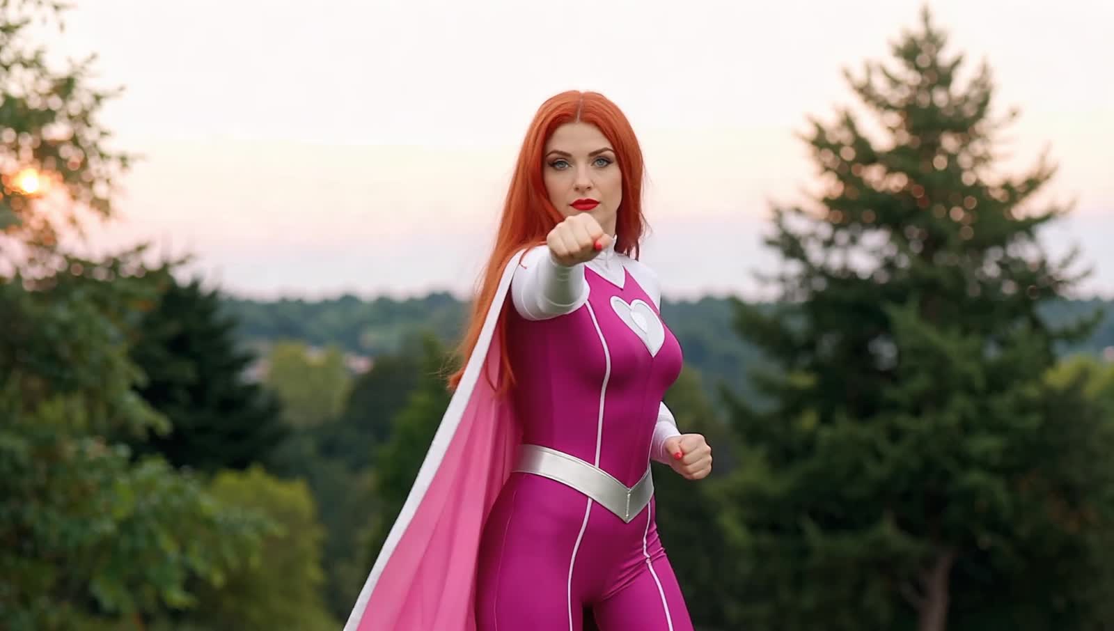 Practicing the Fists of Justice!