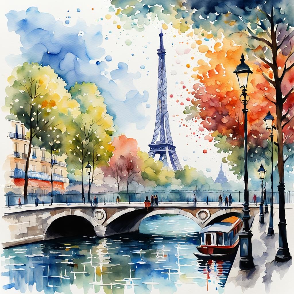 Paris - AI Generated Artwork - NightCafe Creator