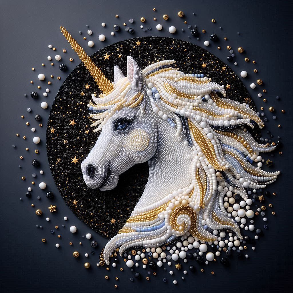 Beaded Unicorn