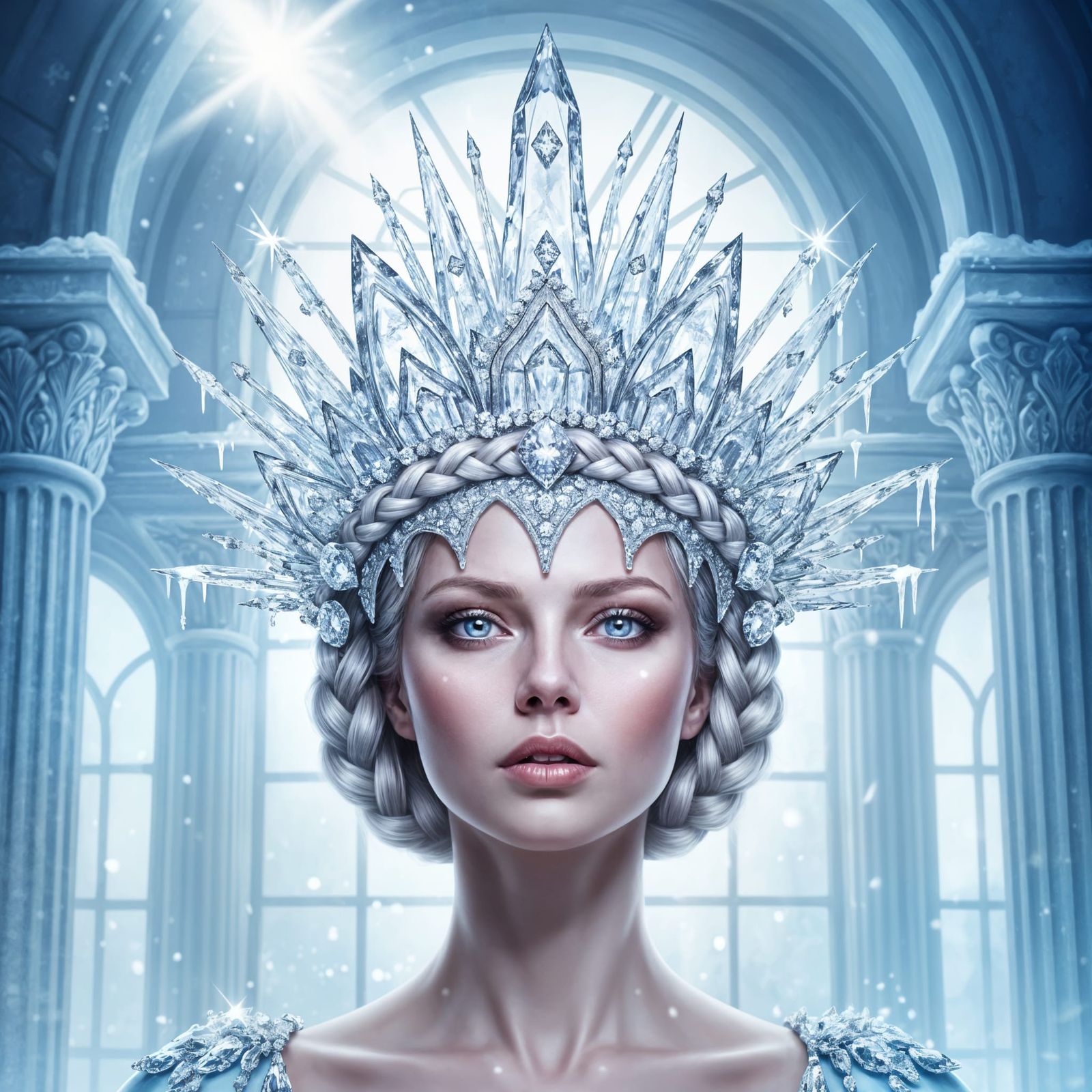 The Ice Queen  by @Mog