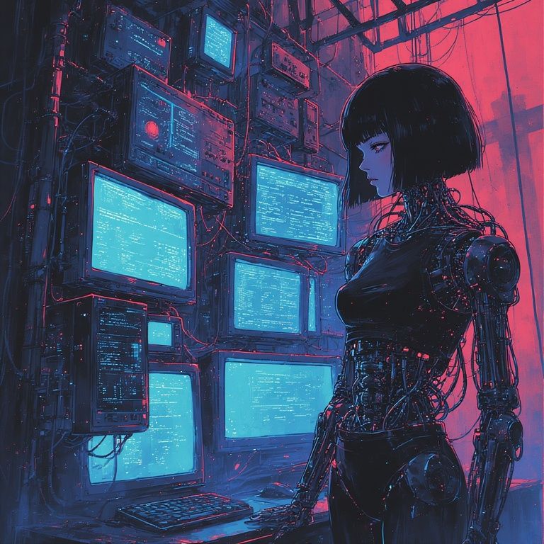 Darksynth Screens