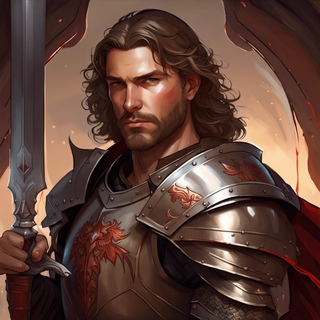 Handsome Knight - AI Generated Artwork - NightCafe Creator