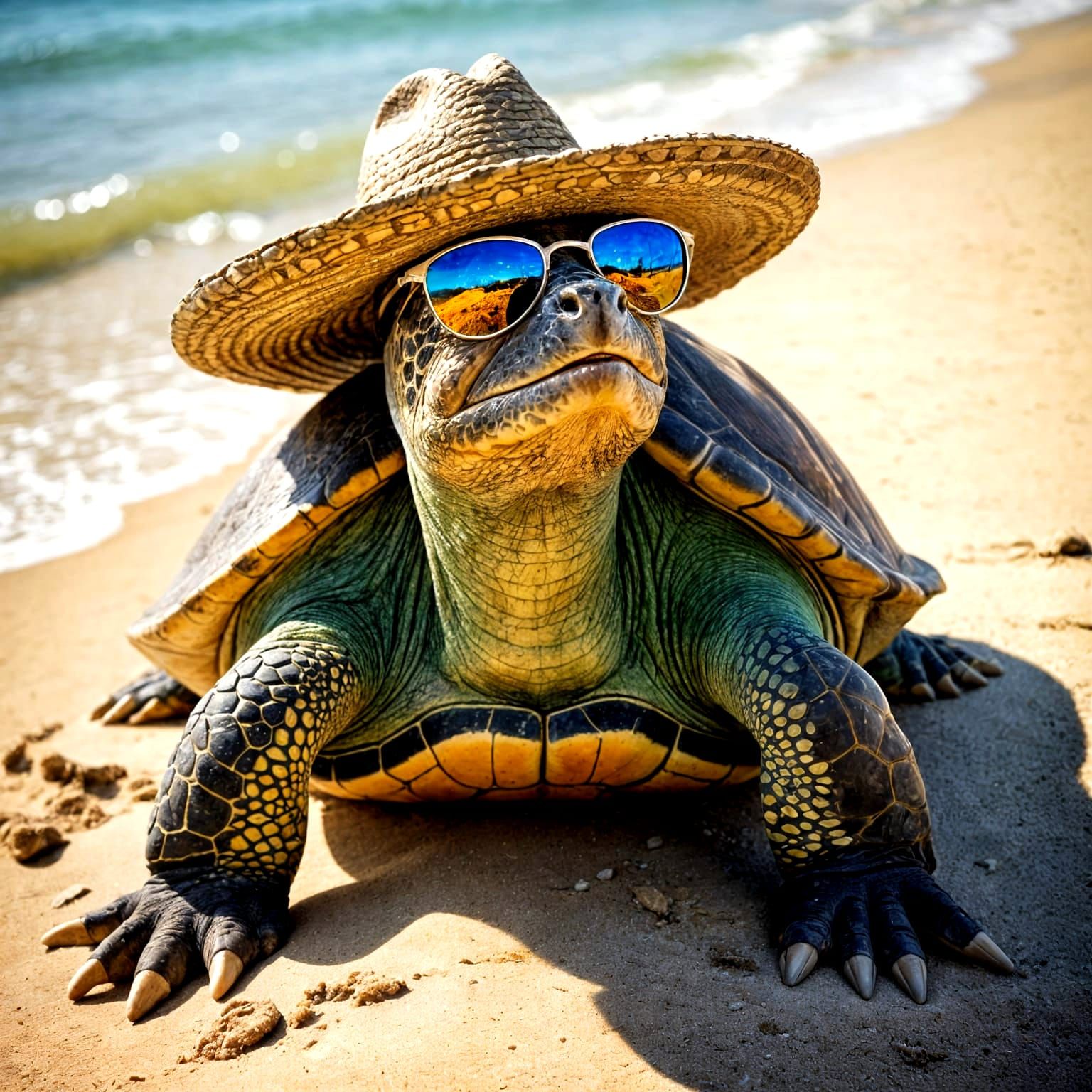 Taking in the rays  by @Sudidi