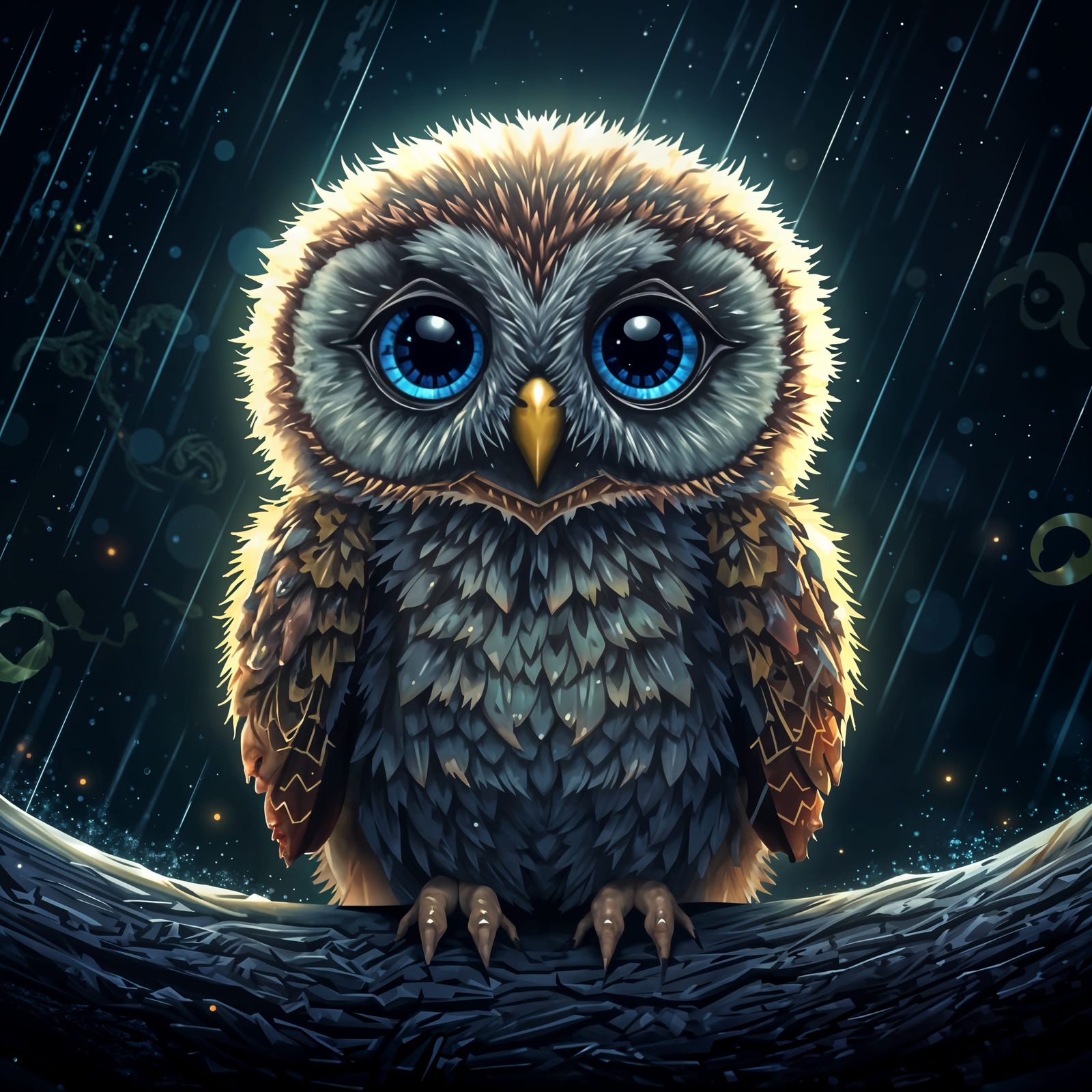 I’m Owl by Myself  by @Artificial Artistry
