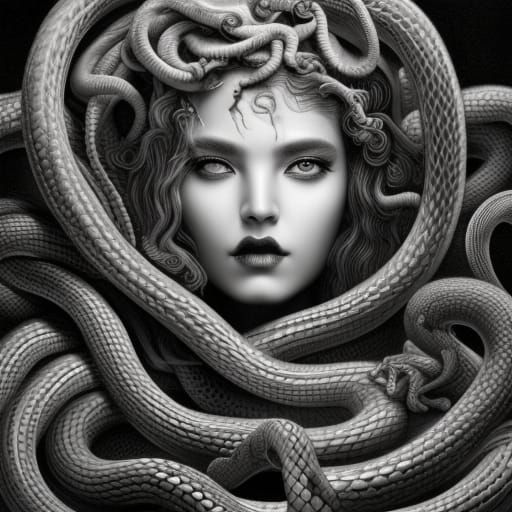 Medusa - AI Generated Artwork - NightCafe Creator