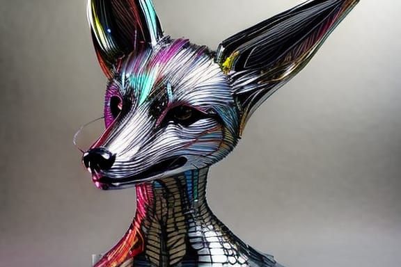 Fox Sculpture