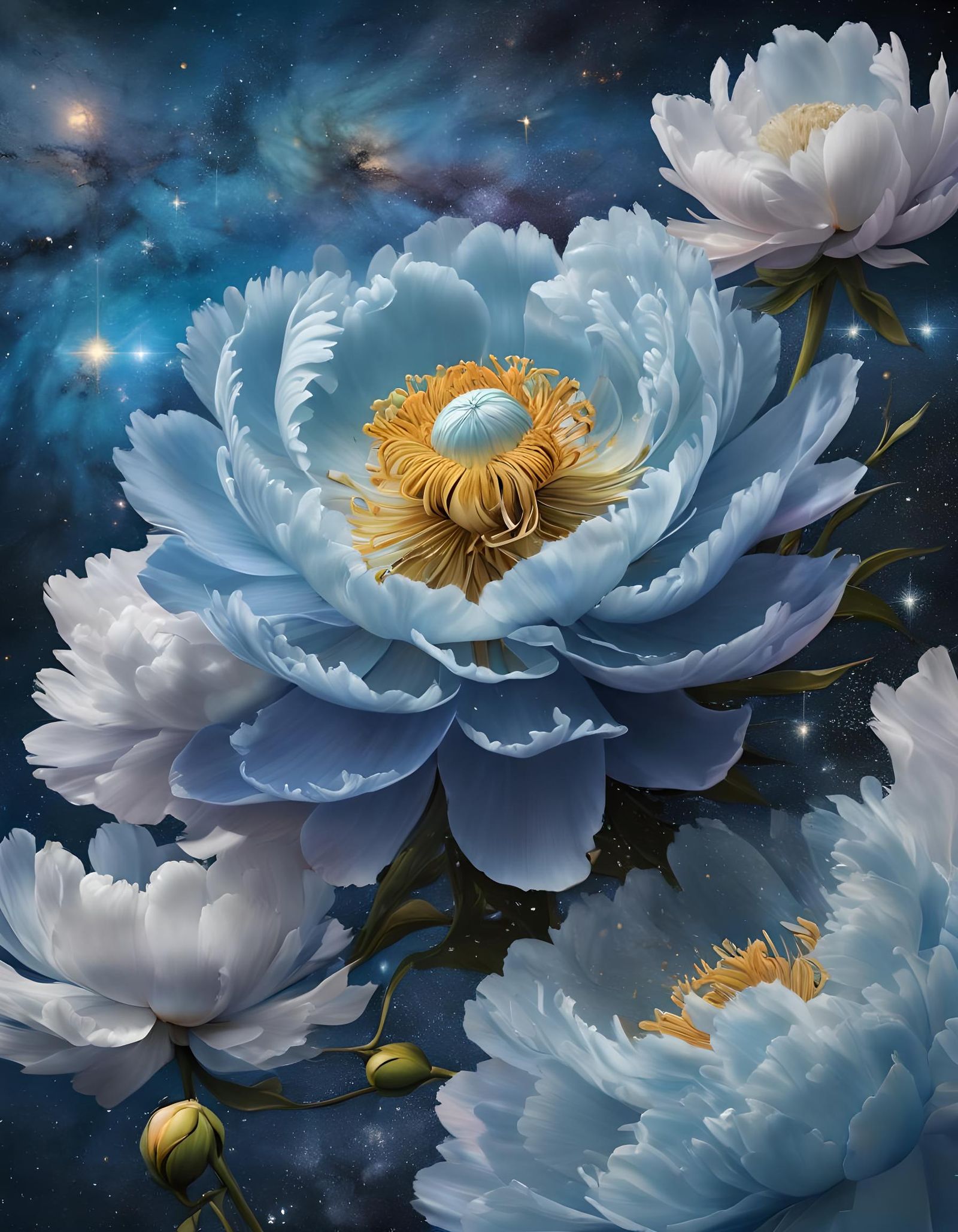 Cosmic Flowers III