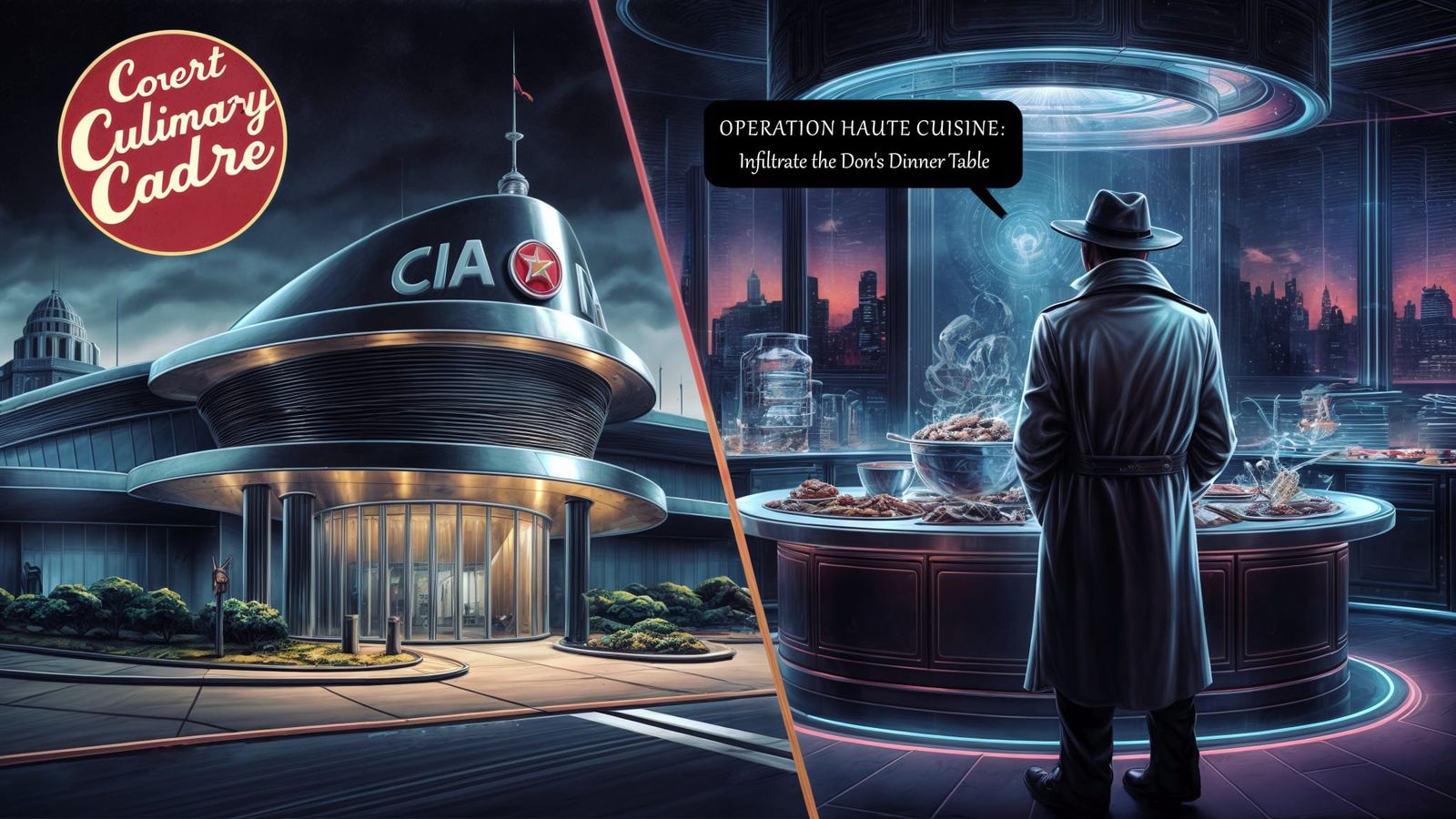 Operation Haute Cuisine: Infiltration