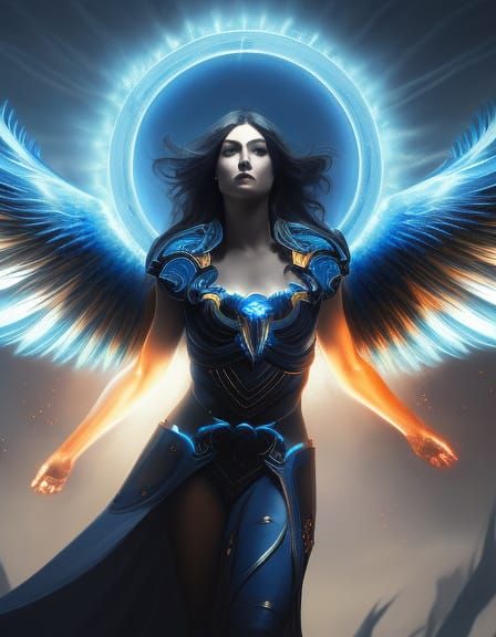 Arcane Angel - AI Generated Artwork - NightCafe Creator