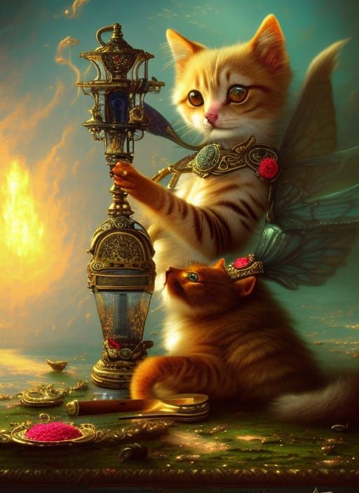 "Catnip Hookah"  by @Lumpylee84