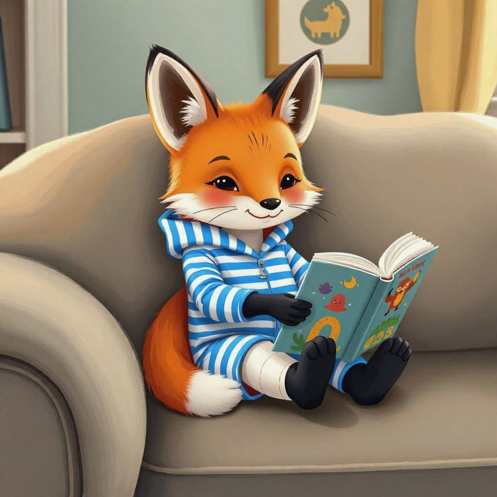 A broken leg just means more time for reading