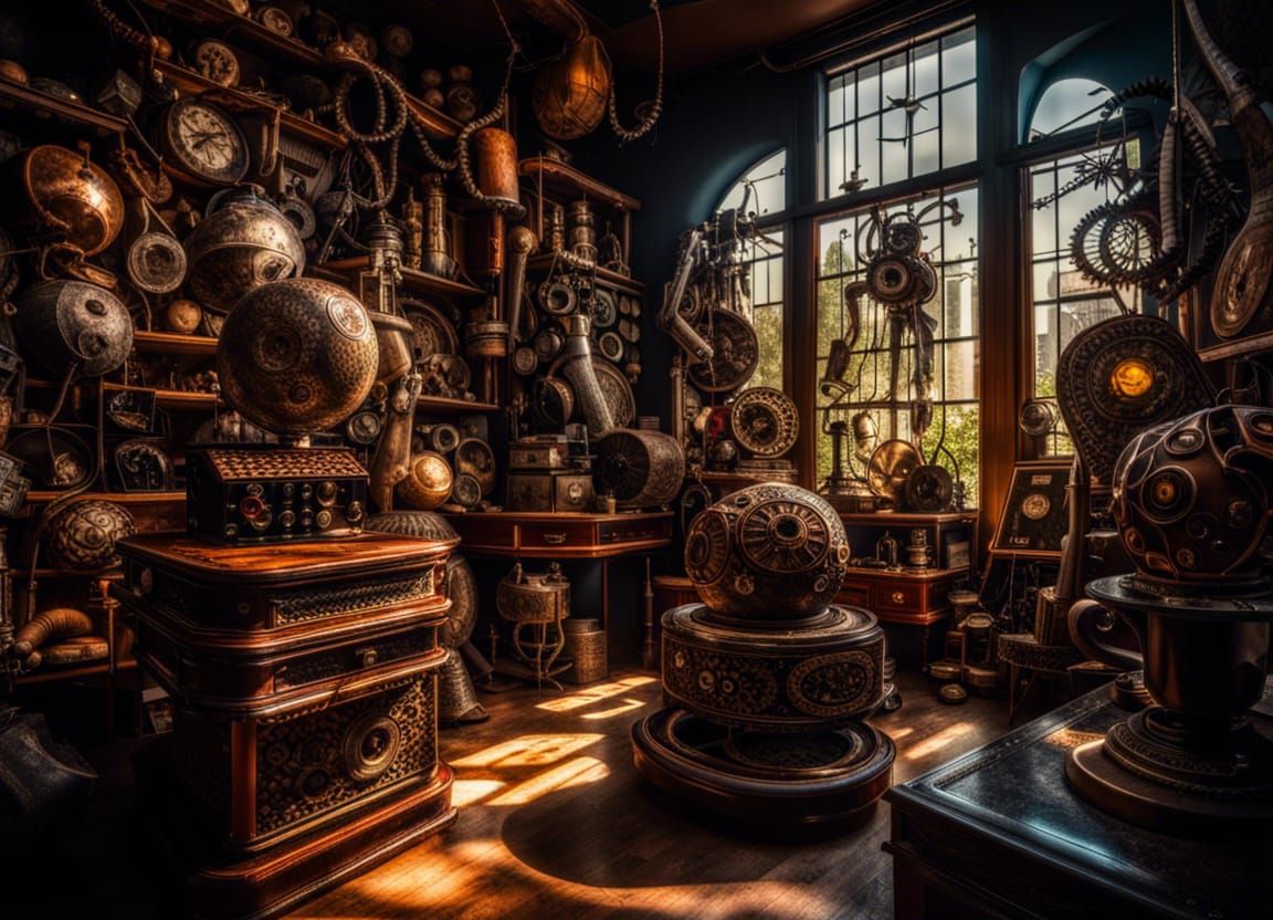 Museum of strange crazy objects  by @Drivers