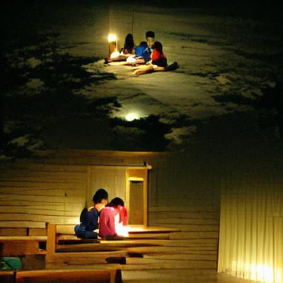 A Boy and a Girls Midnight Retreat