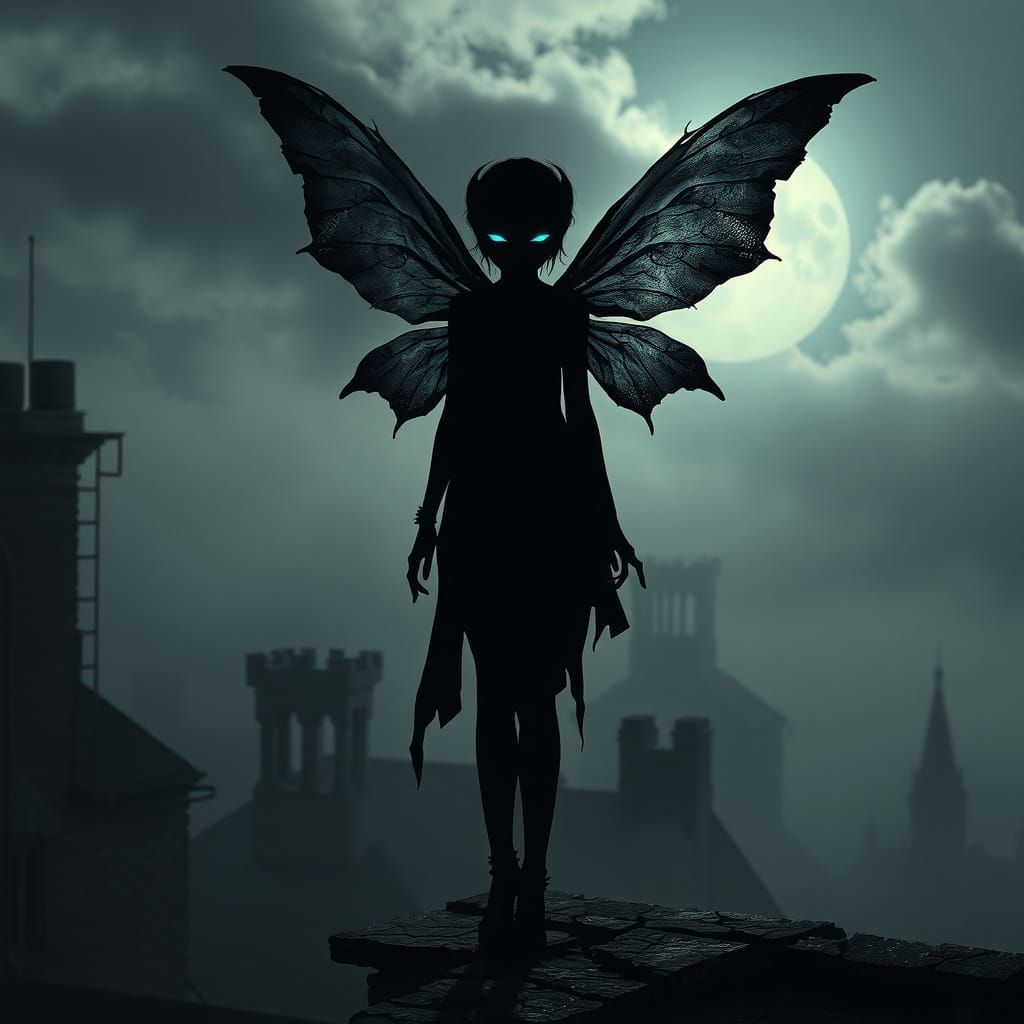 Shadow-Stitched Fairy  by @Blue Nosed