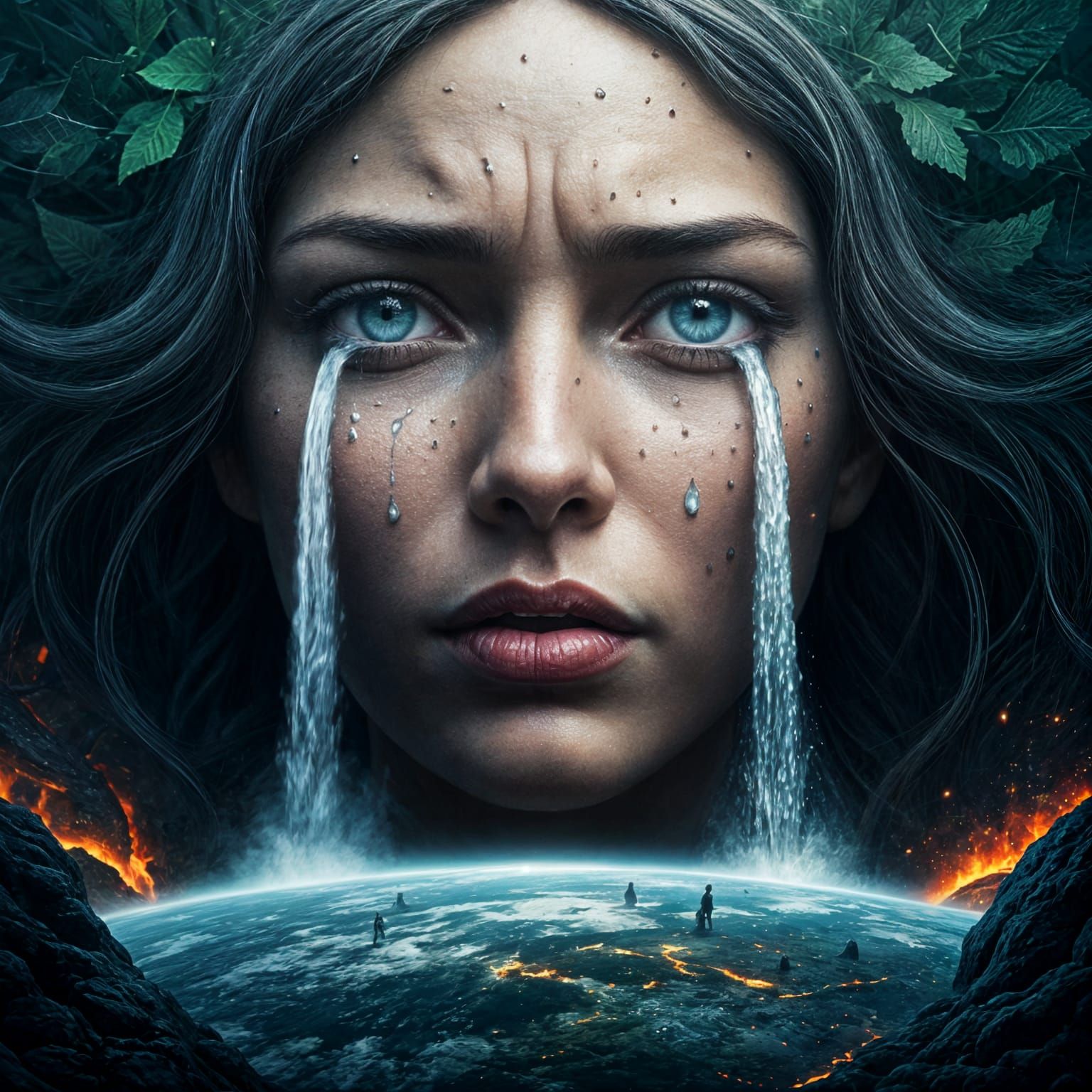 Mother Nature Cries  by @Stoop