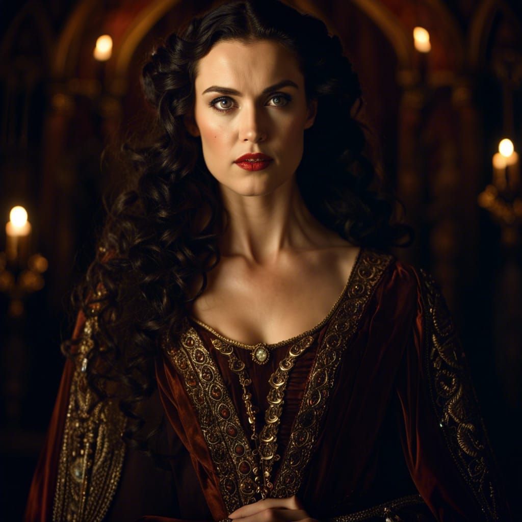 Medieval Katie Mcgrath - Ai Generated Artwork - Nightcafe Creator