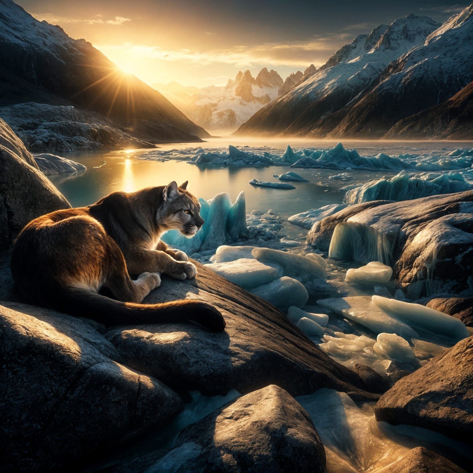 The Watcher of Winter’s Edge  by @Joe