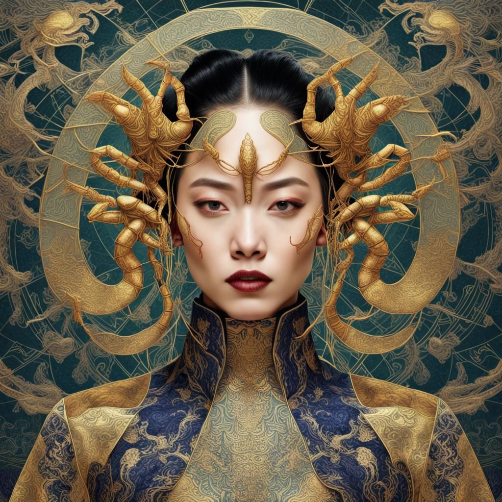 Zodiac Maximalist Scorpio-ana 9