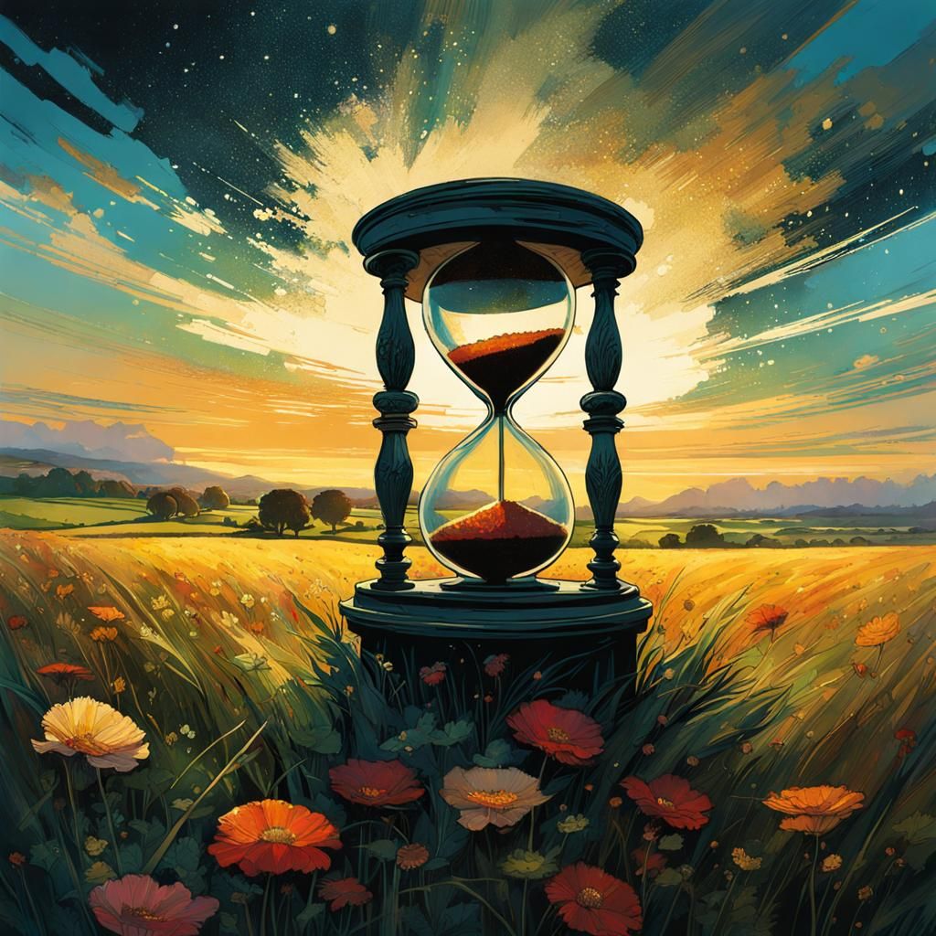 Timelapse hourglass