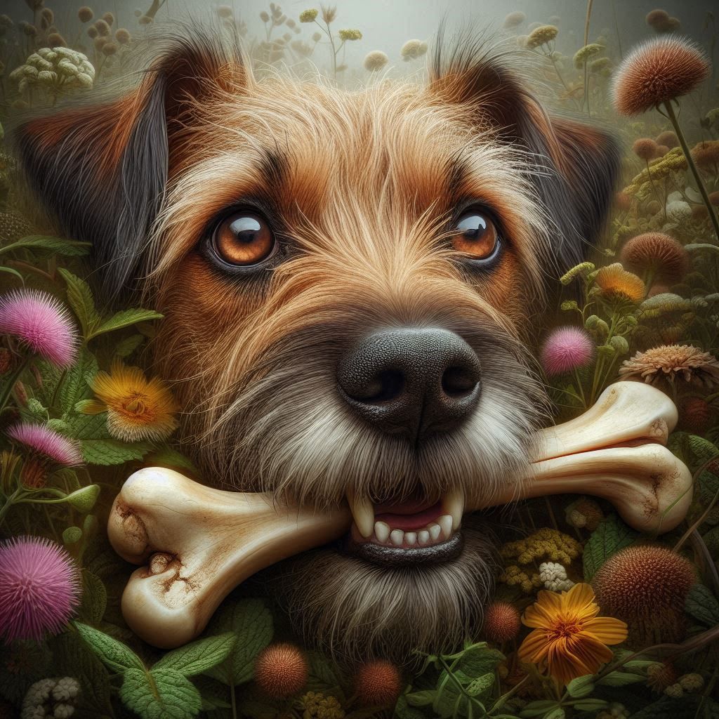 A Cute Doggy with his Bone 🐶🐶😁