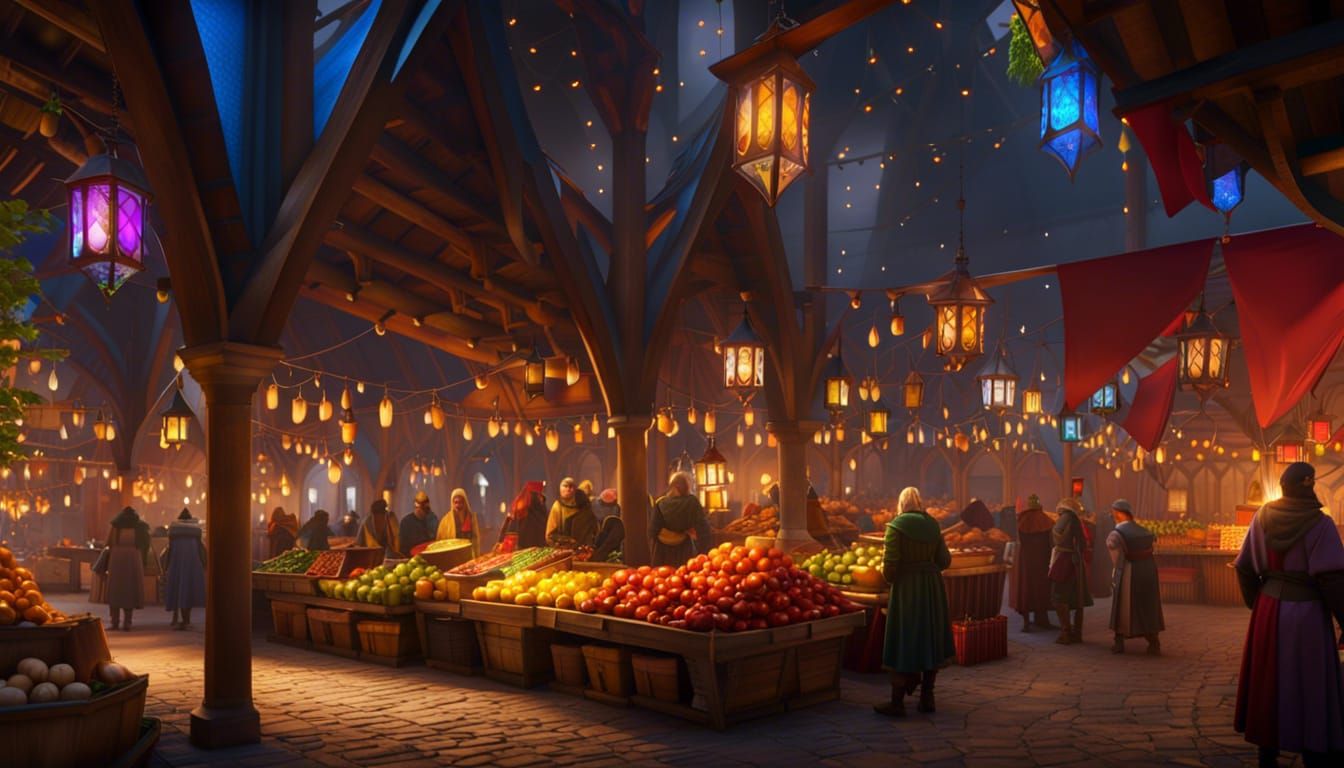 farmers market  by @undefined