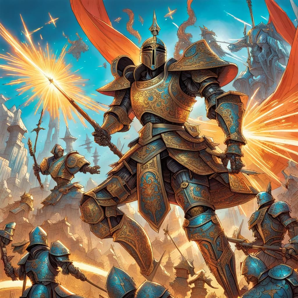 Battle against the gods  by @Charlie Alejo