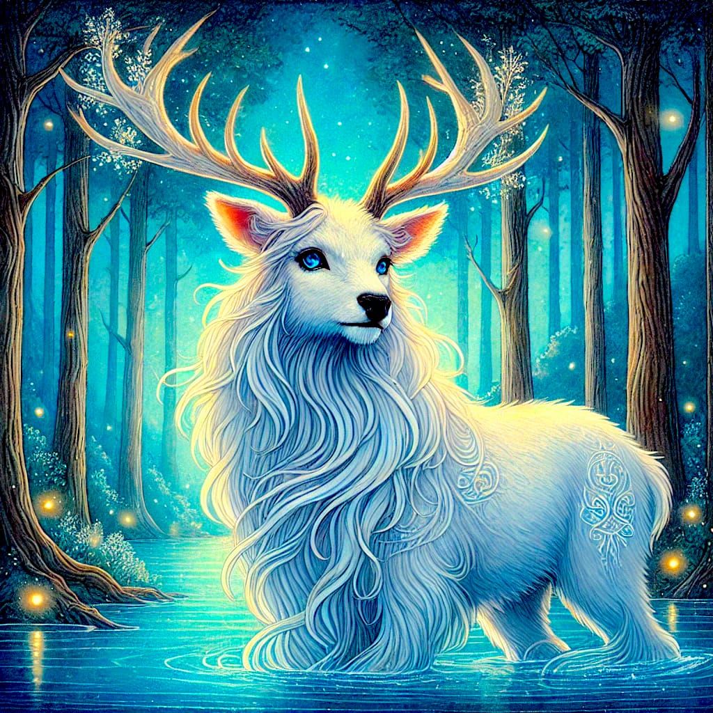 Mystical, Enchanted Deer