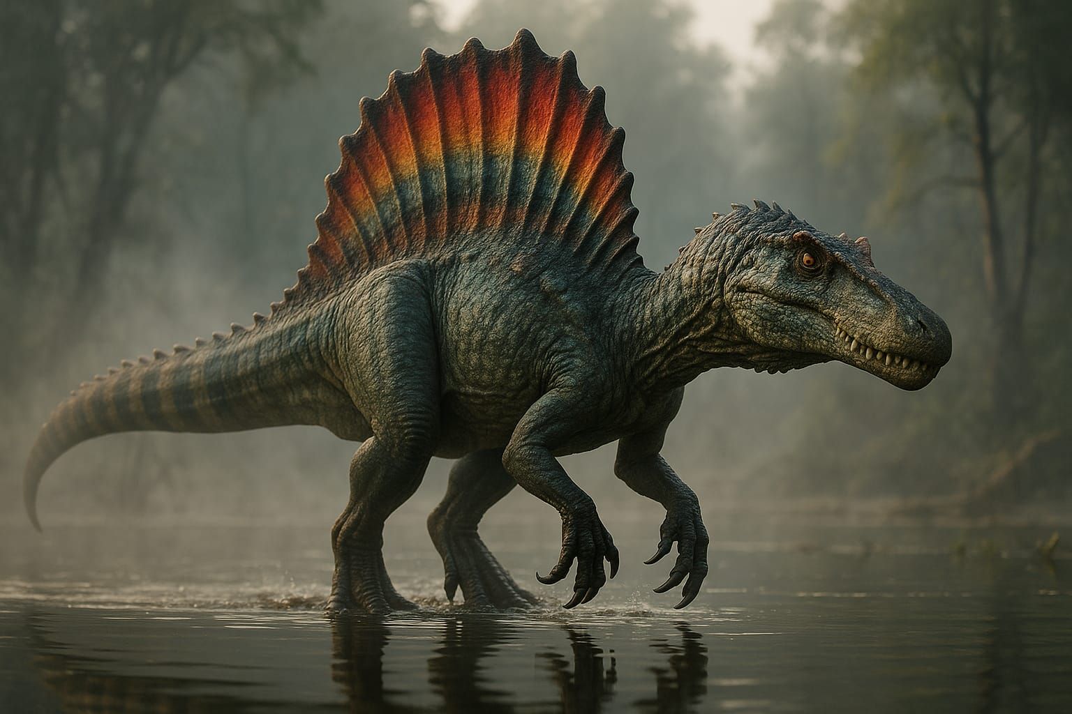 Spinosaurus  by @Ghoster