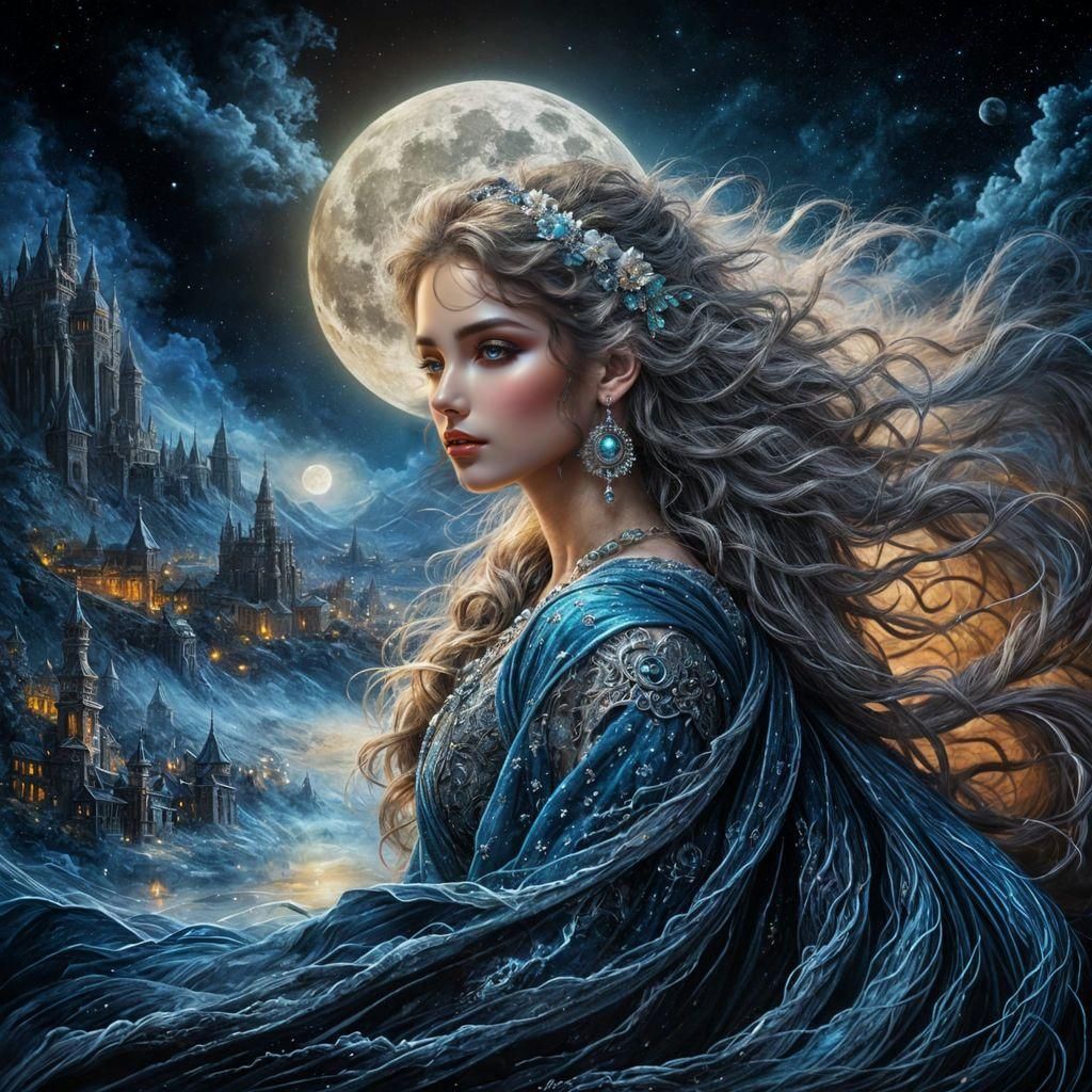  Beautiful fantasy  by @Ria