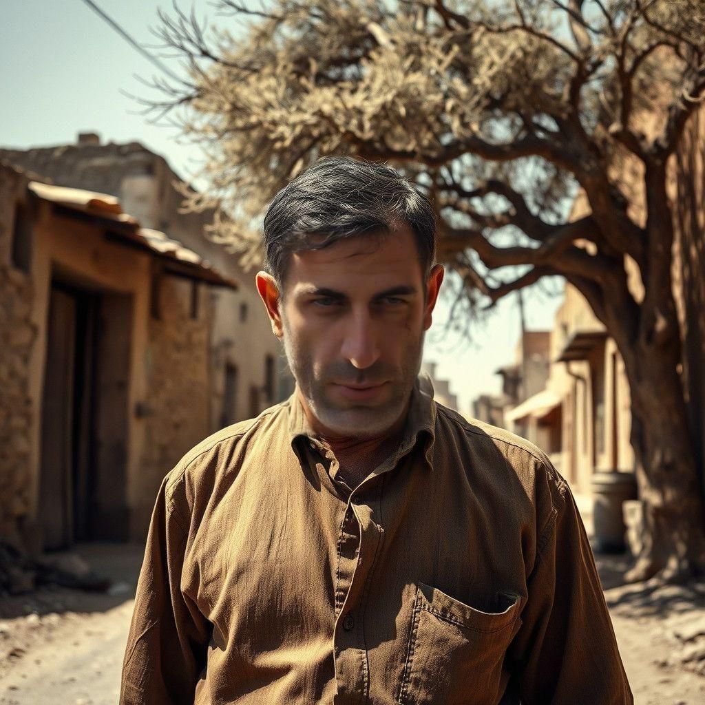 Man Announces War in Israel Streets