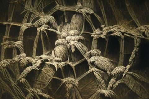 Wicker Spiderweb by Gustave Doré