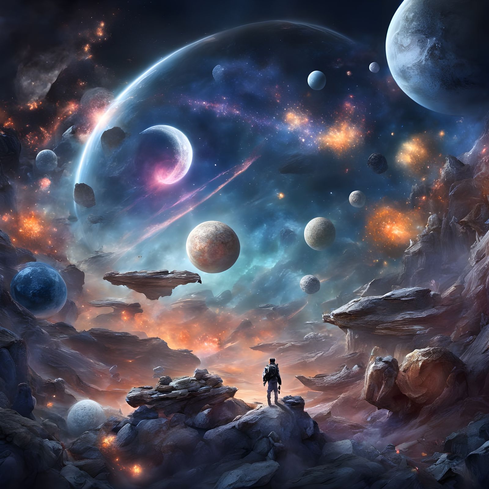 Space Fantasy  by @David Musik