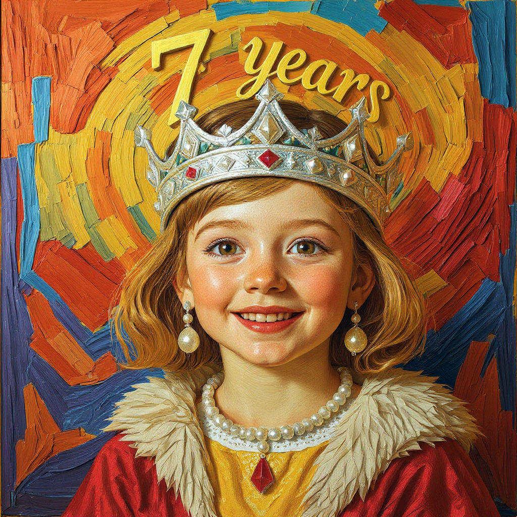 A beautiful crown for the birthday girl.