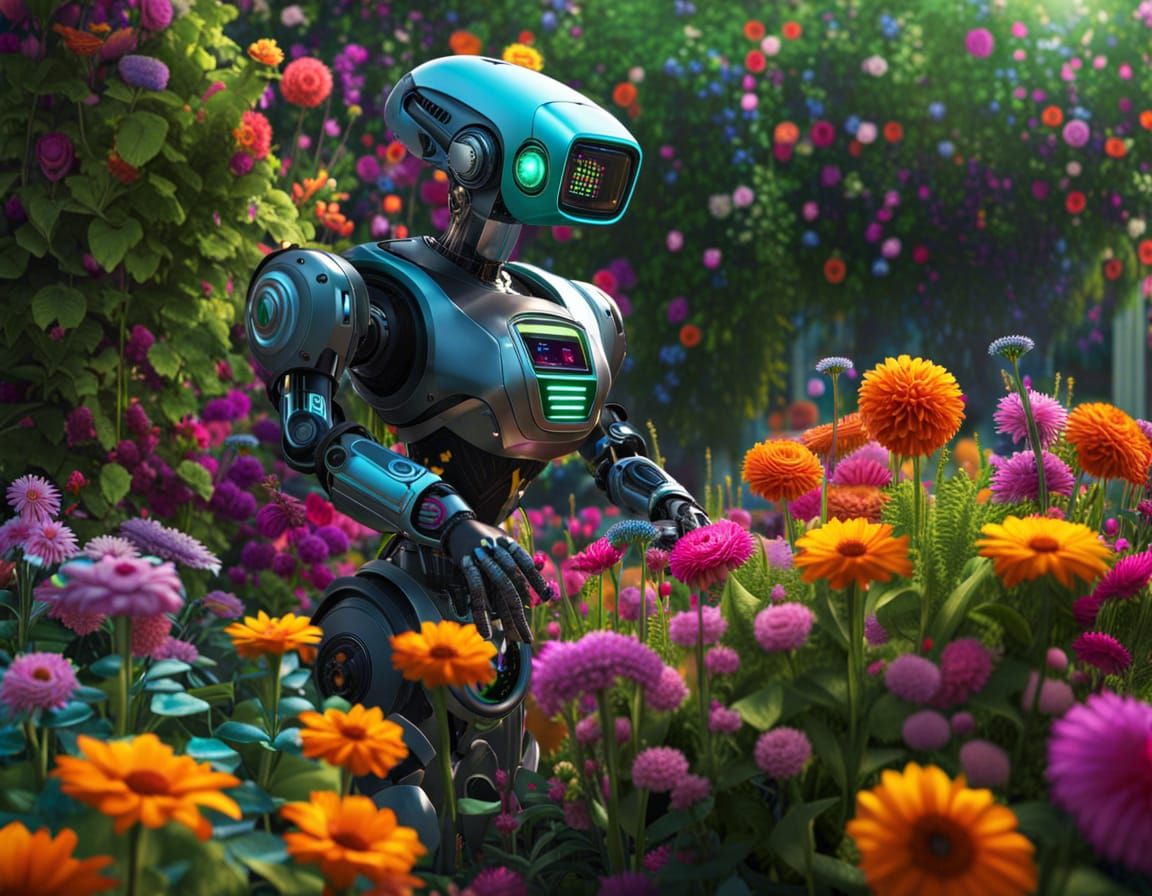 I Love Garden and Flowers  by @Twolvies