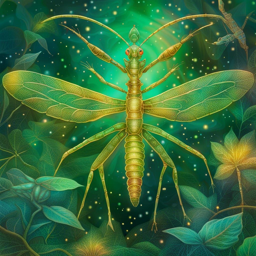 Stick Insect - AI Generated Artwork - NightCafe Creator
