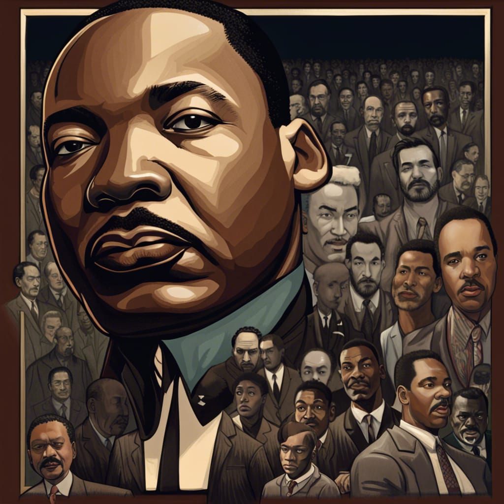 martin luther king jr. - AI Generated Artwork - NightCafe Creator